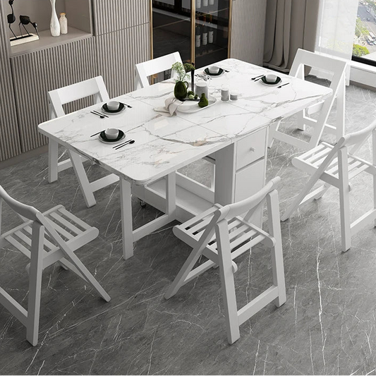 Folding Dining Table Set