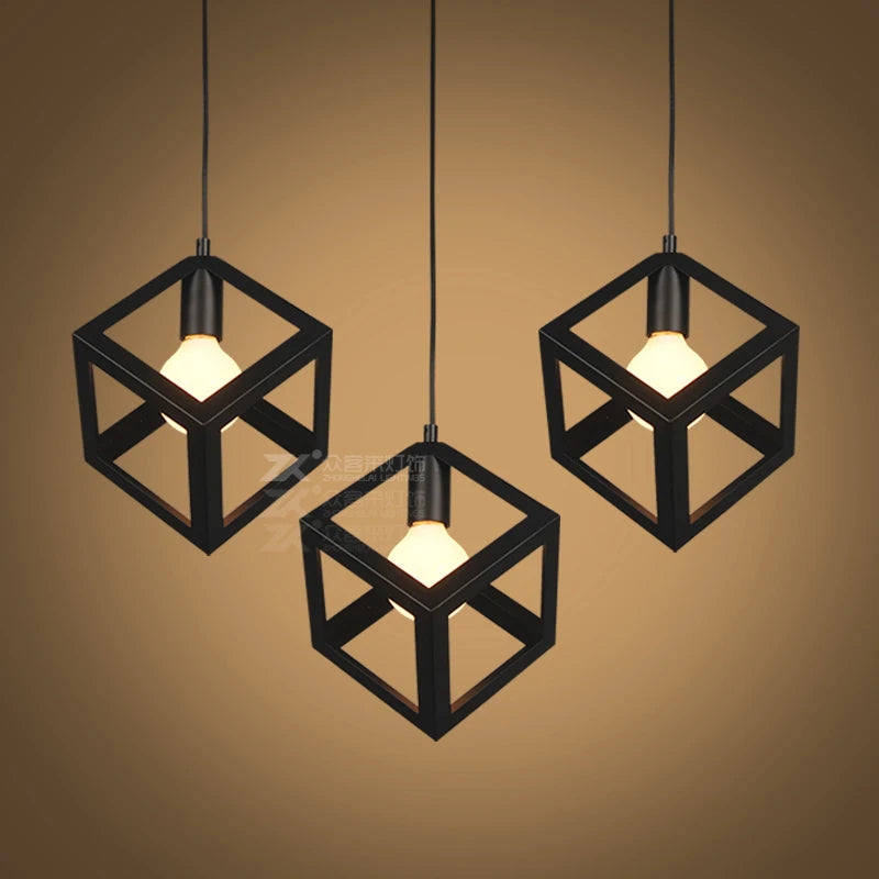 Retro Industrial Pendant Light