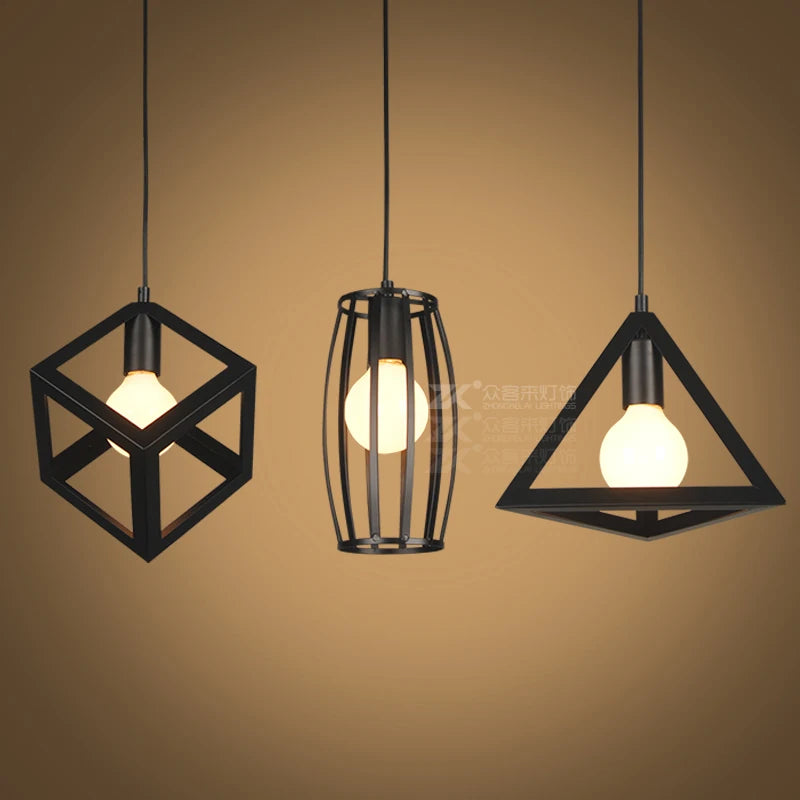 Retro Industrial Pendant Light