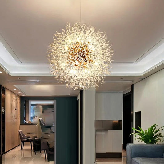 Crystal Dandelion Chandelier