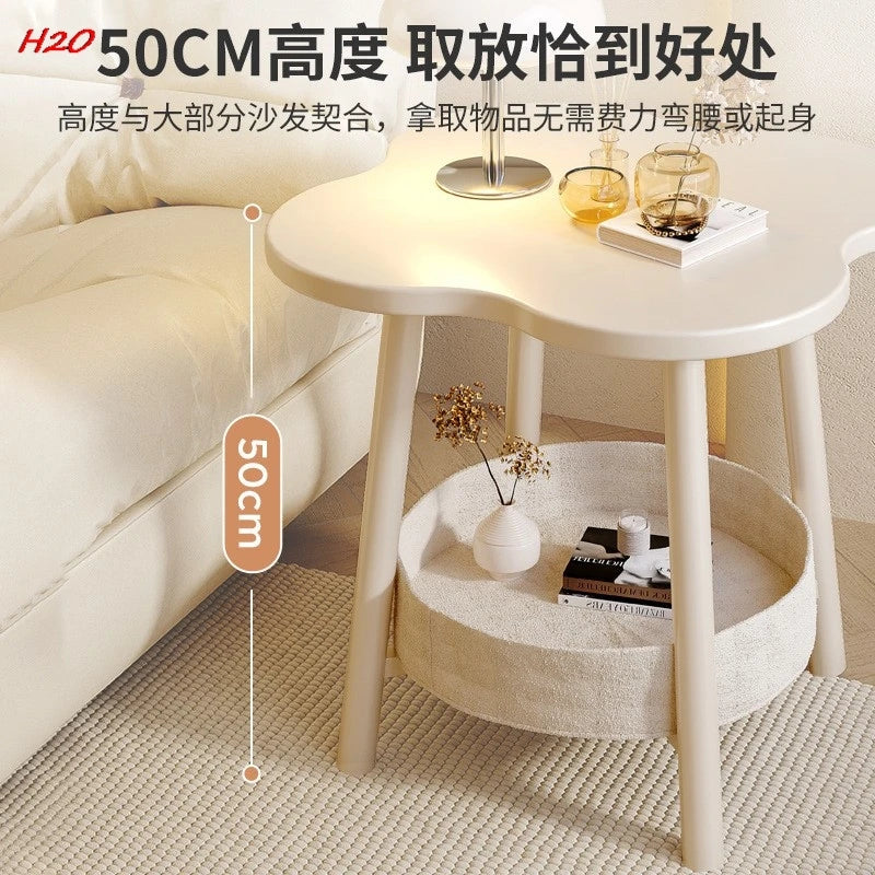 Four Leaf Clover Double-Layer Coffee Table