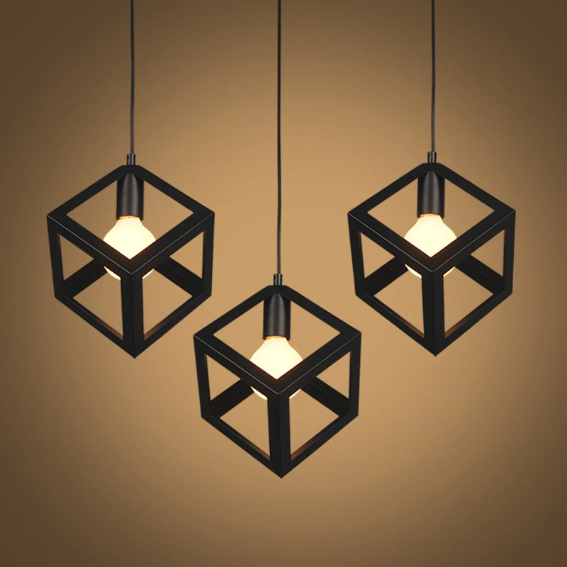 Retro Industrial Pendant Light